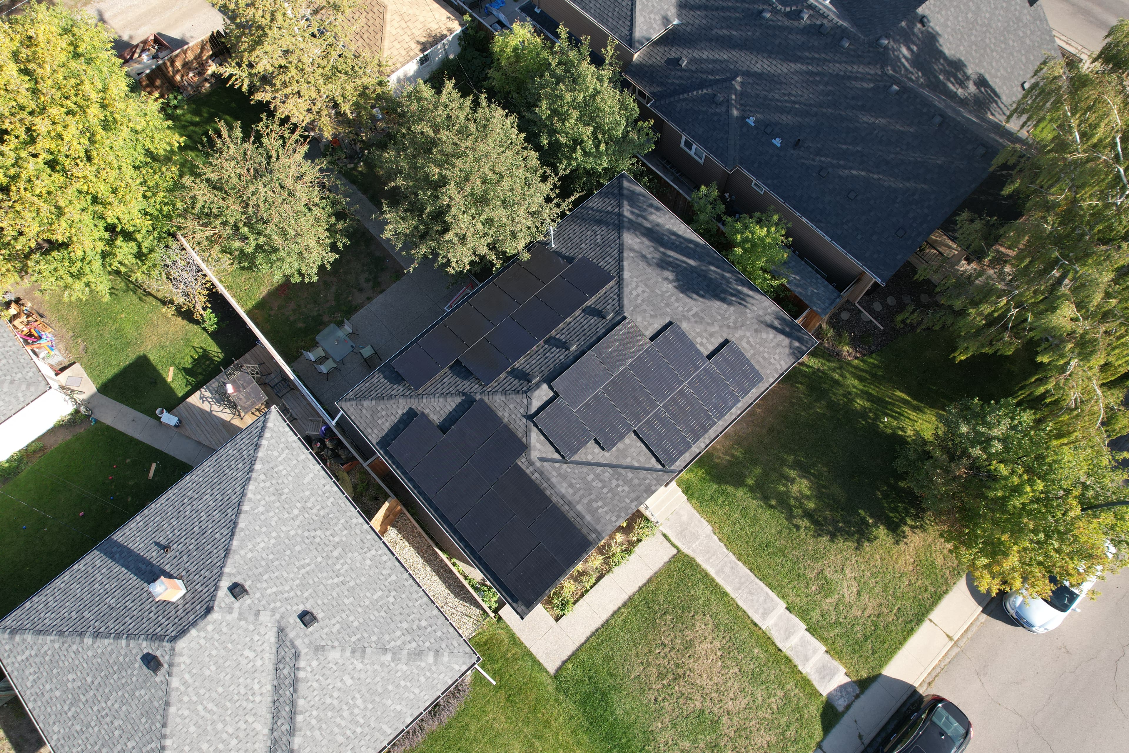 Flux Renewables solar installation in Alberta