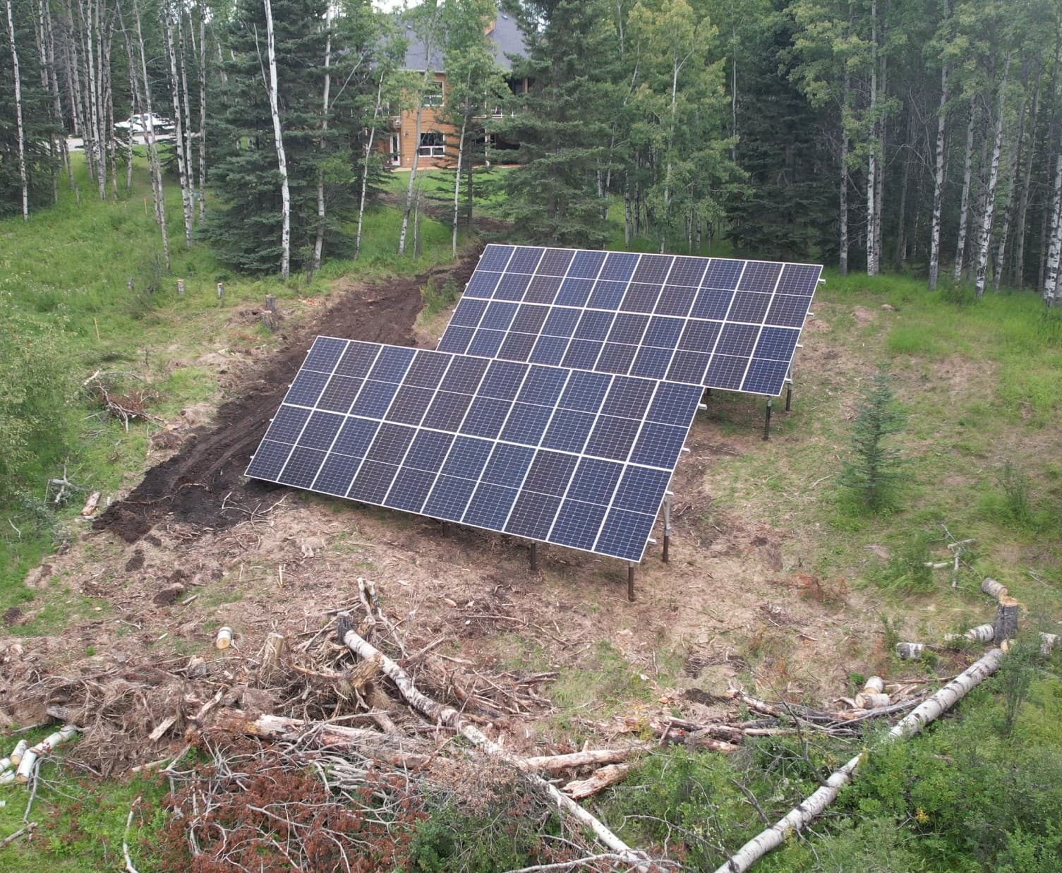 Flux Renewables solar installation in Alberta