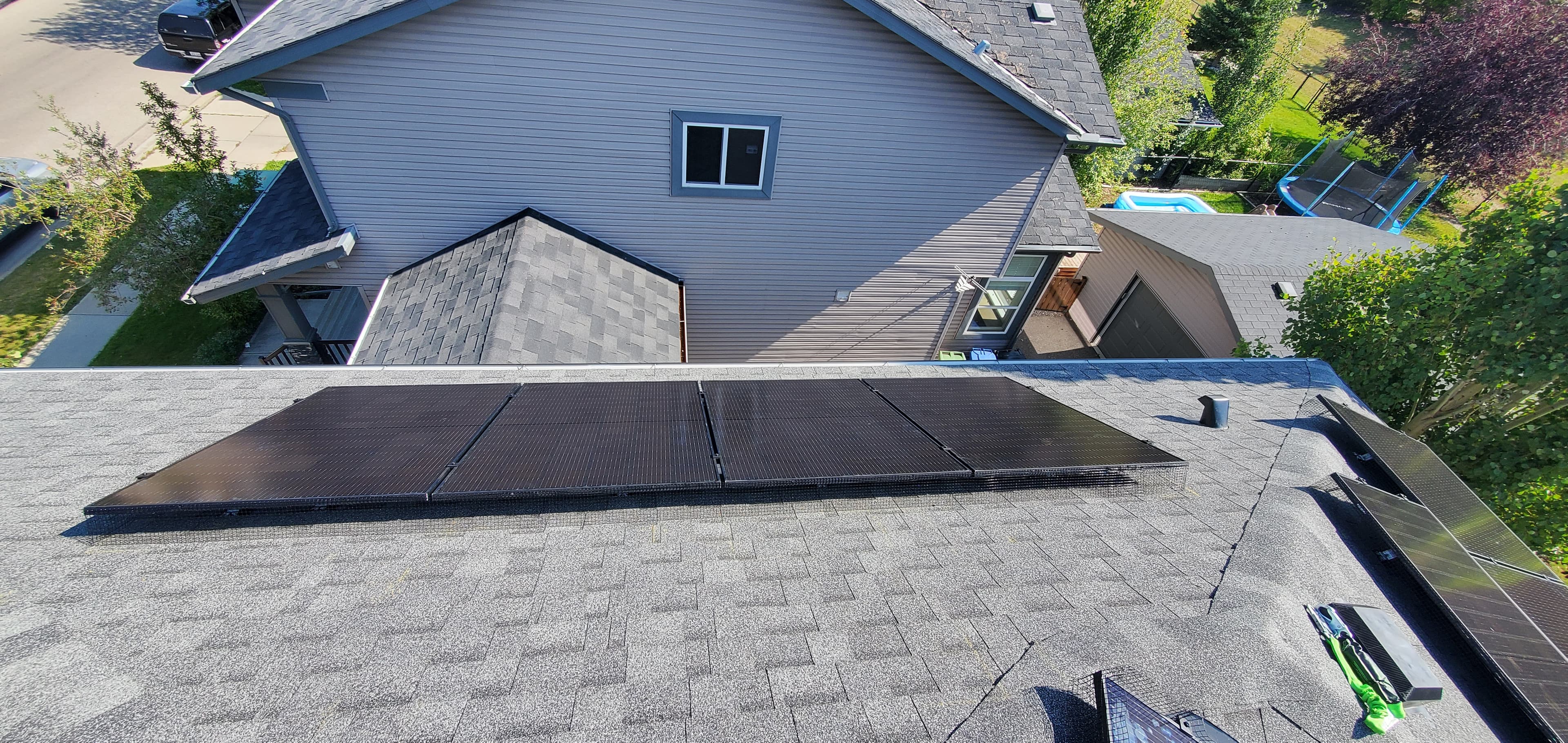 Flux Renewables solar installation in Alberta