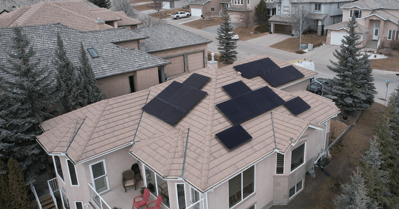Flux Renewables solar installation in Alberta