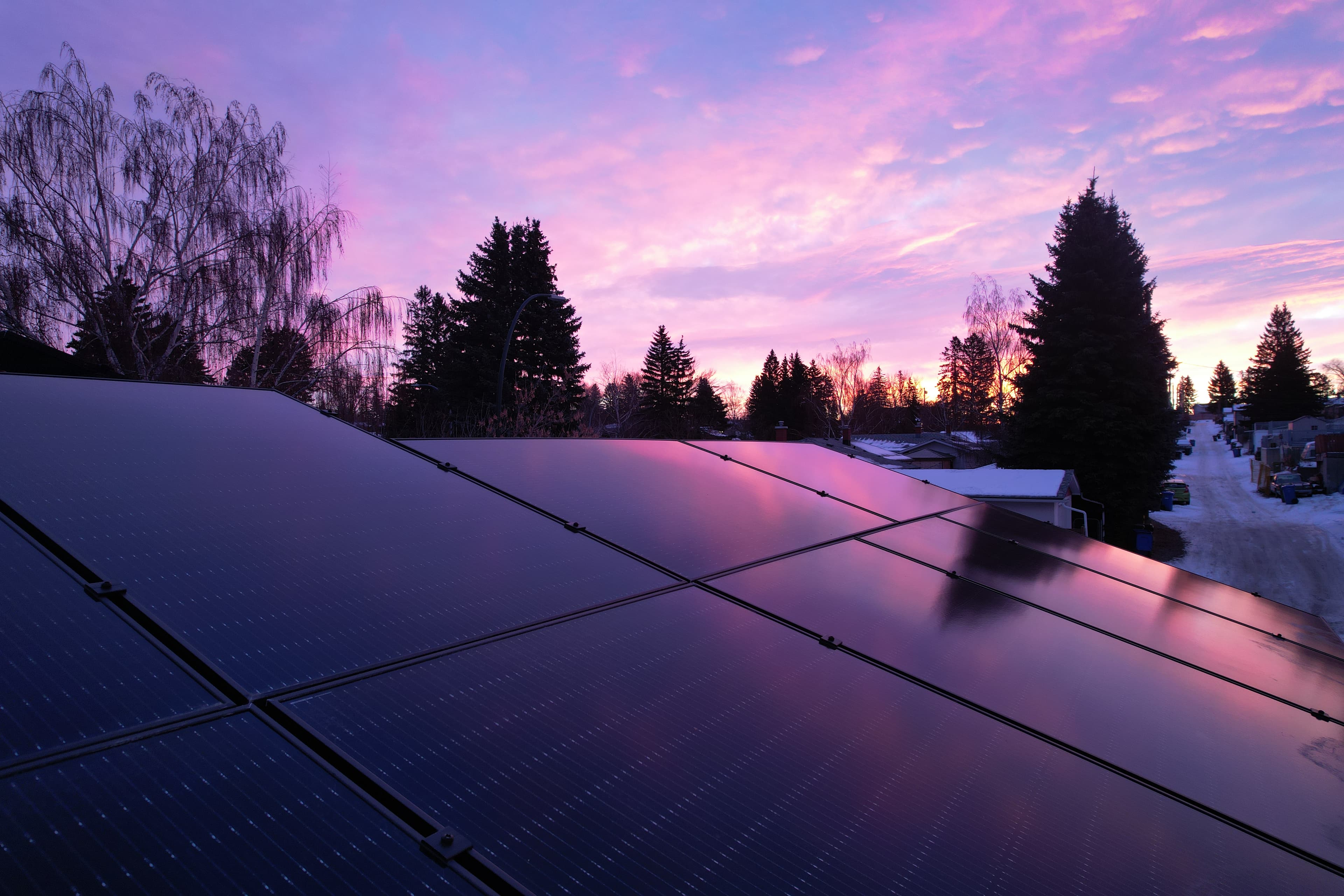 Flux Renewables solar installation in Alberta